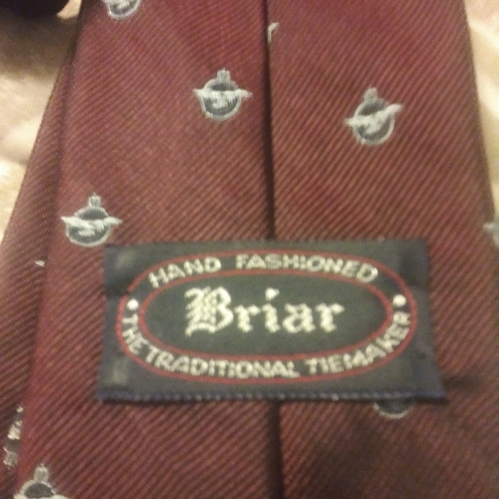 Vintage. Briar royal air force neck tie